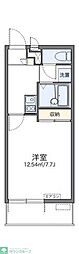 レオパレスアリビオ荒子 1Kの間取図画像