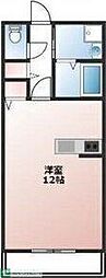 ウイング瑞穂東 ワンルームの間取図画像