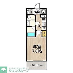 プライムアーバン泉 1LDKの間取図画像