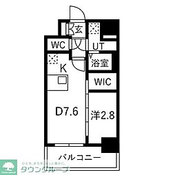 メイクスアート名古屋リニアFRONT 1DKの間取図画像