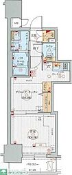 エステムプラザ名古屋駅前プライムタワー 1DKの間取図画像