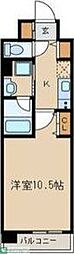 RESIDENCIA尾頭橋駅前 1Kの間取図画像