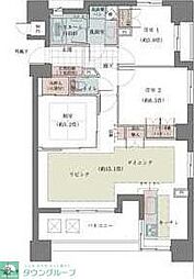 リエトコート丸の内 3LDKの間取図画像