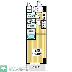 サウス名駅 1Kの間取図画像