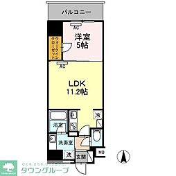 ダイワシティー大須 1LDKの間取図画像