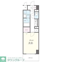 名古屋市営桜通線 太閤通駅 徒歩1分の賃貸マンション 1階1Kの間取り