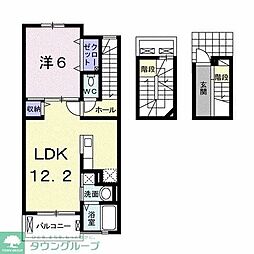 Ｌｕｃｅｎｔ星崎II 3階1LDKの間取り