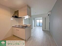 名鉄名古屋本線 山王駅 徒歩7分の賃貸アパート 1階1LDKのリビング/ダイニング