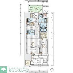 名古屋市営鶴舞線 大須観音駅 徒歩12分の賃貸マンション 9階1DKの間取り