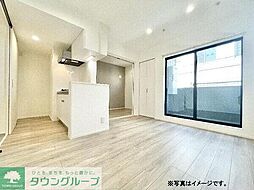 近鉄名古屋線 黄金駅 徒歩15分の賃貸アパート 2階1LDKのリビング/ダイニング