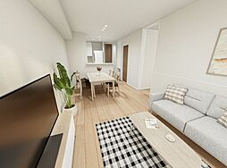 メゾン天白公園東E 405 4階1LDKのリビング/ダイニング