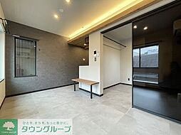 名古屋臨海高速あおなみ線 ささしまライブ駅 徒歩8分の賃貸アパート 3階1LDKのリビング/ダイニング