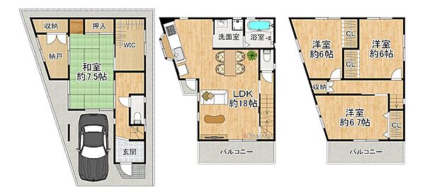 間取り：327002370476