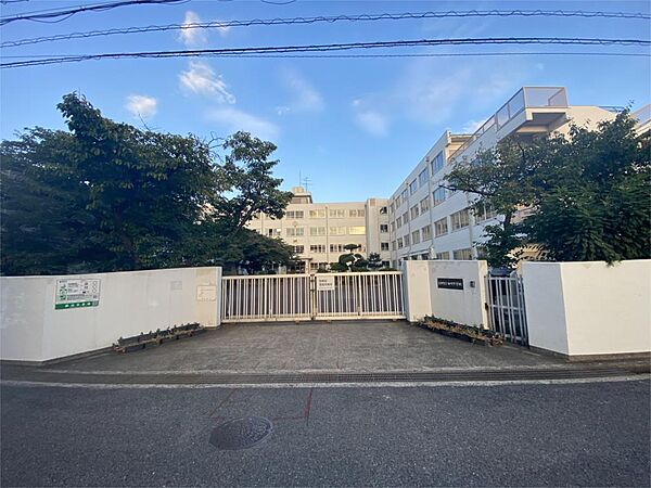 高槻市立柳川中学校（164m）
