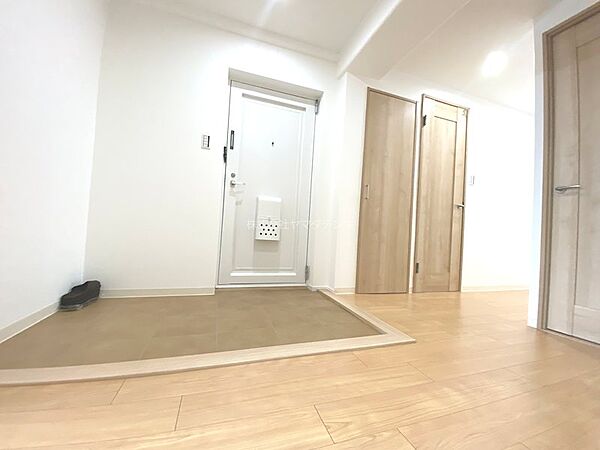 ゆったりした玄関