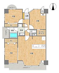 間取図画像 3LDK