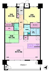 間取図画像 3LDK