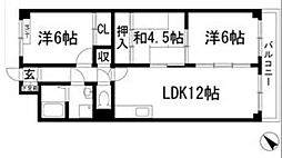 間取図画像 3LDK