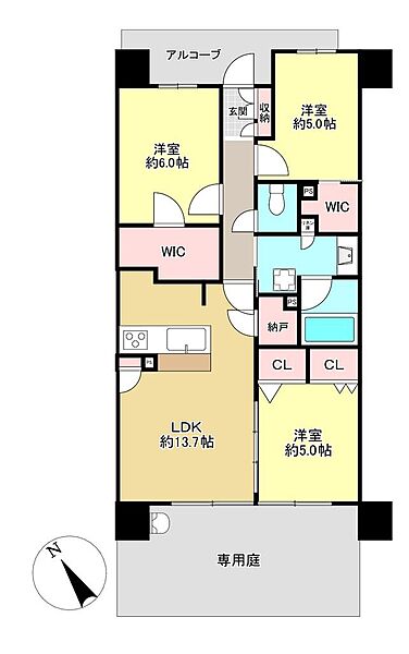 間取り：325000123622