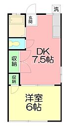 間取図画像 1DK