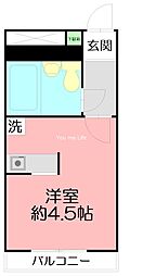 間取図画像 ワンルーム