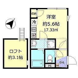 間取図画像 ワンルーム