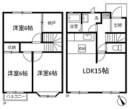間取図画像 3LDK