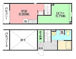 間取図画像 ワンルーム