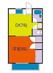 間取図画像 1DK
