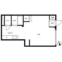 間取図画像 ワンルーム