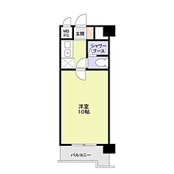 スミノ藤沢 1Kの間取図画像