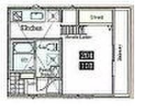 ルーチェ藤沢 1Kの間取図画像