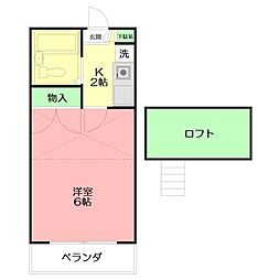 間取図画像 ワンルーム