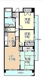 コーラルリーフ湘南 3LDKの間取図画像