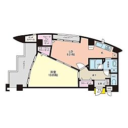 ピュアライフ砂津ビル 1LDKの間取図画像