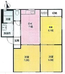 eタウン本城A棟 2階/-