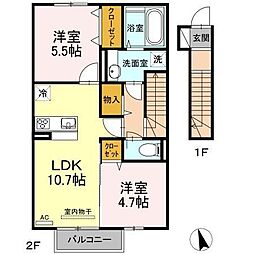 JR日豊本線 下曽根駅 徒歩23分 2階/-