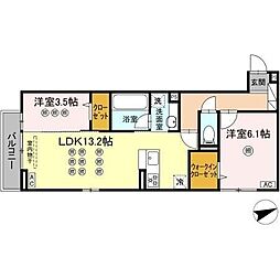 TORISIA上の原 2階/-