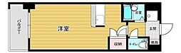 リファレンス北方3 ワンルームの間取図画像