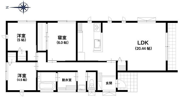 間取り：345000040483
