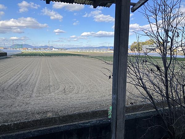 洋室からの眺望です。