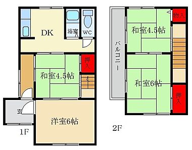 間取り：227102221705