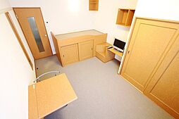 レオパレスプルメリア 2階1Kのリビング/ダイニング