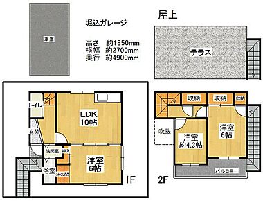 間取り：227104093460
