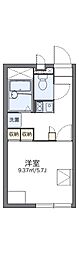 レオパレスReveuer 1Kの間取図画像