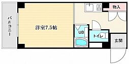 セリオ枚方 ワンルームの間取図画像