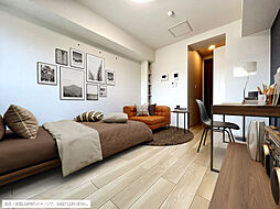 ヒカルサ枚方村野高見台 3階1Kのリビング/ダイニング