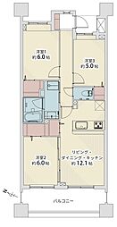間取図画像 3LDK