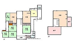 高岡市野村戸建 7SDKの間取り
