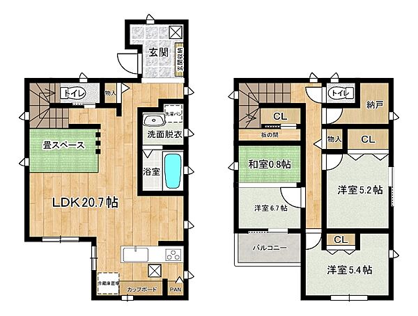 間取り：328000677419